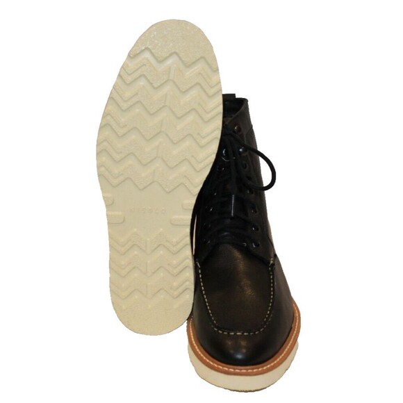 NISOLO MEN'S ALL WEATHER MATEO LEATHER BOOTS BLACK $260 NIB - Picture 8 of 9